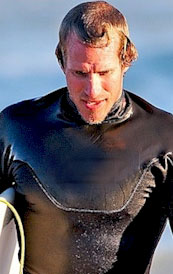 William Kimball, professional surf instructor and founder of Blue Water Surfing